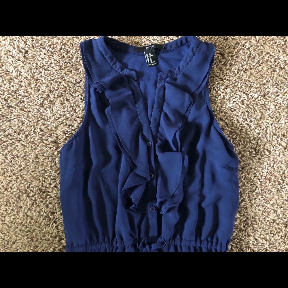 Navy Forever 21 Dress - XS
